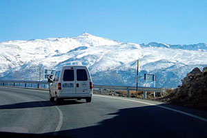 road to sierra nevada, Granada